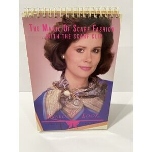 Vintage The Knaughty Look Lorraine Hammett The Magic Of Scarf Fashion Easel Book